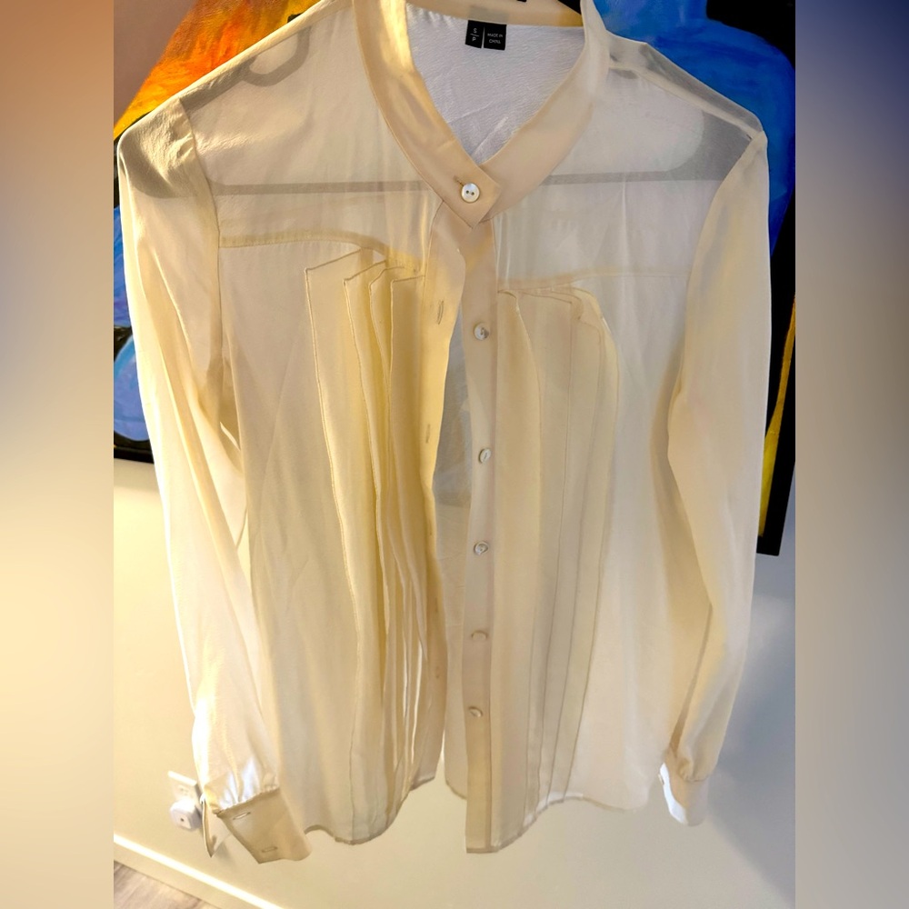 Theory Silk Blouse